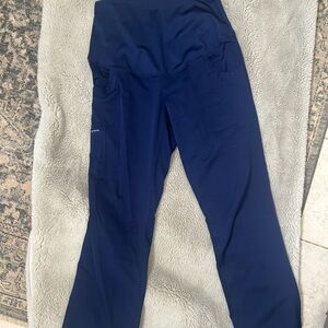 Navy Blue maternity scrub bottoms